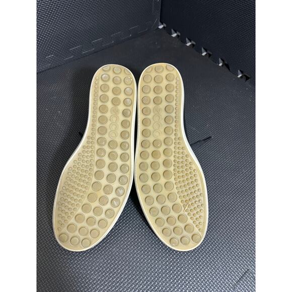 Ecco soft 7 sneaker women's EU 39 8-8.5 black leather nubuck casual shoes - Picture 5 of 8